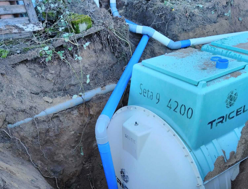 Travaux d'assainissement